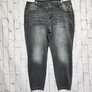 Maurices Charcoal Skinny Jeans